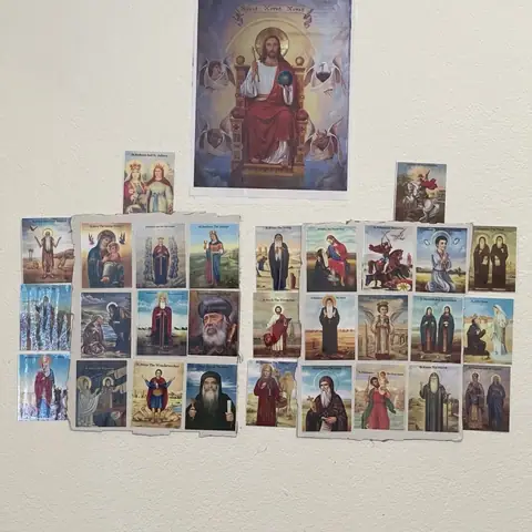 Children's artwork of the saints 3