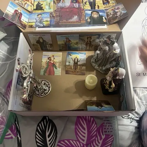 Children's artwork of the saints 5