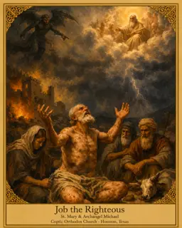 Icon of Job the Righteous