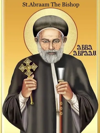 Icon of Saint Abraam the Bishop