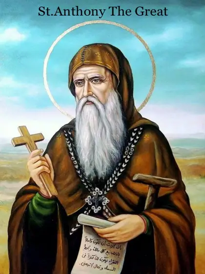 Icon of Saint Anthony The Great