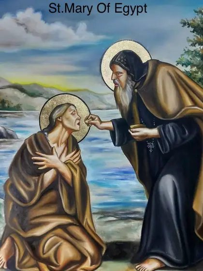 Icon of Saint Mary of Egypt