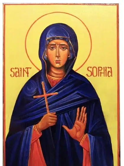 Icon of Saint Sophia the Martyr