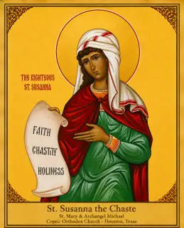 Icon of Susanna the Chaste