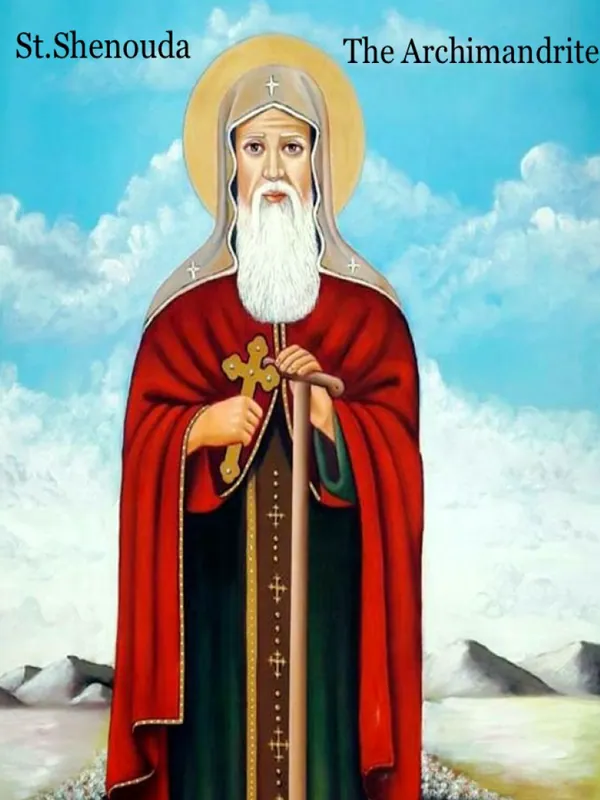 Icon of Saint Shenouda The Archimandrite